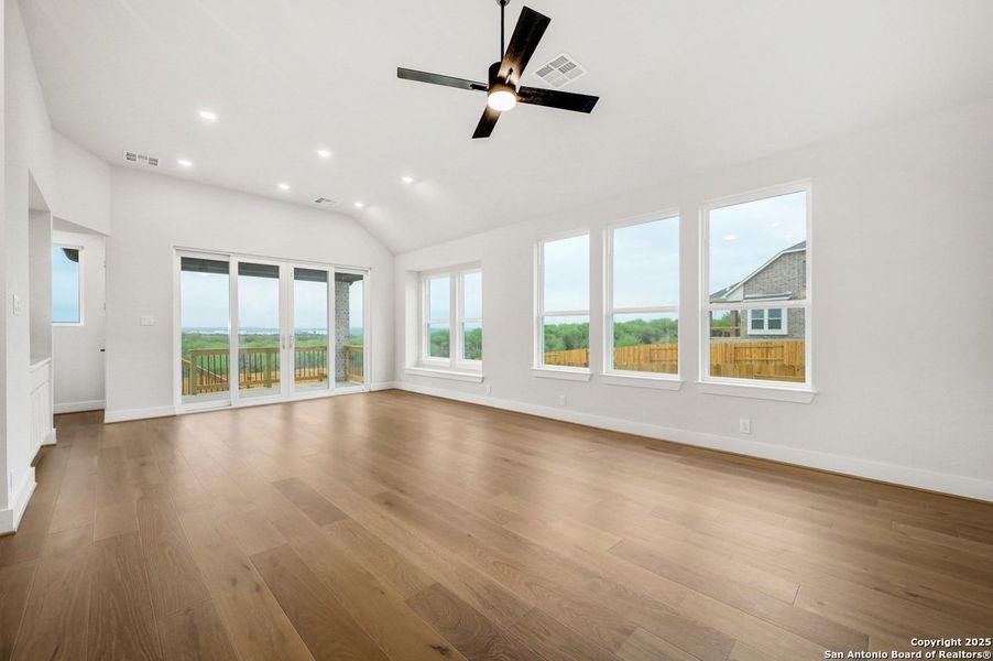 Spacious, unfurnished interior of a new home in Homestead, Schertz (Image 25). Spacious, unfurnished interior of a new home in Homestead, Schertz (Image 25).