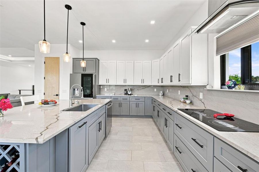 Furnished interior view inside a new home in , Port Richey (Image 42).