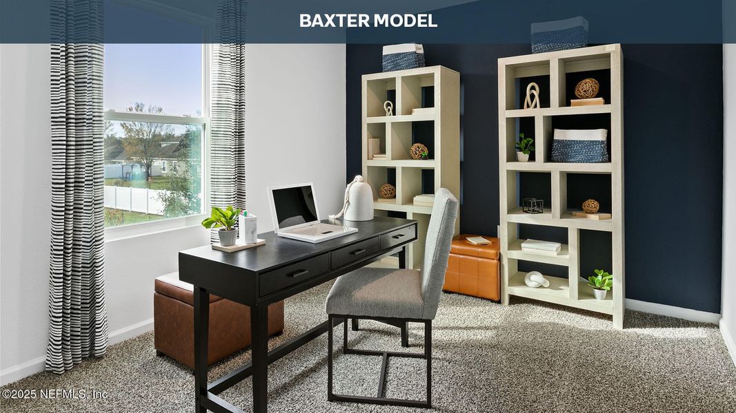 Furnished interior view inside a new home in Liberty Cove, Yulee (Image 15). Furnished interior view inside a new home in Liberty Cove, Yulee (Image 15).