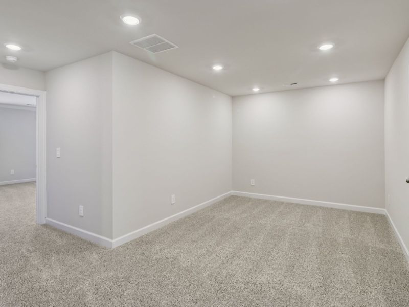 Turn the upstairs loft into your personal retreat. Turn the upstairs loft into your personal retreat.