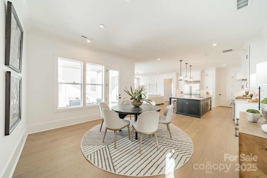 Furnished interior view inside a new home in , Davidson (Image 4). Furnished interior view inside a new home in , Davidson (Image 4).