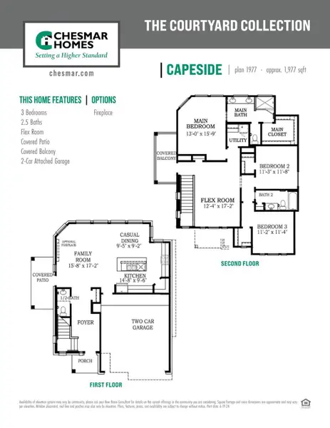 2D floor plan layout of this home in Meridiana, Rosharon, TX (Image 3).