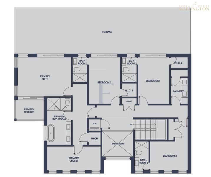 Model 7 Second Floor - Floor Plan Model 7 Second Floor - Floor Plan
