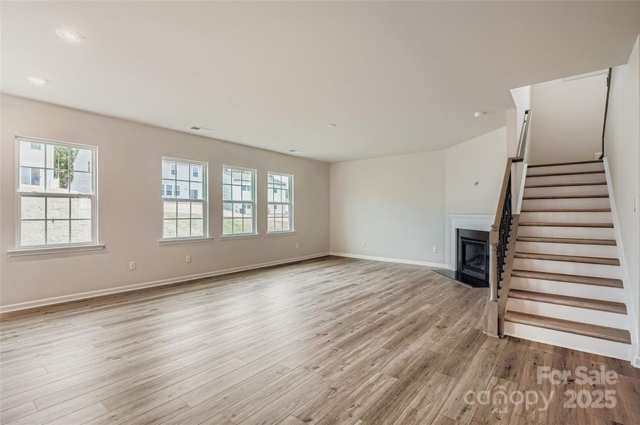 Spacious, unfurnished interior of a new home in Shannon Woods: Walk & Enclave, Maiden (Image 11).