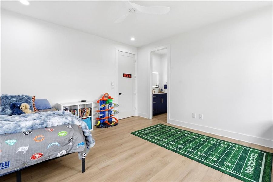 Furnished interior view inside a new home in , Dacula (Image 16).