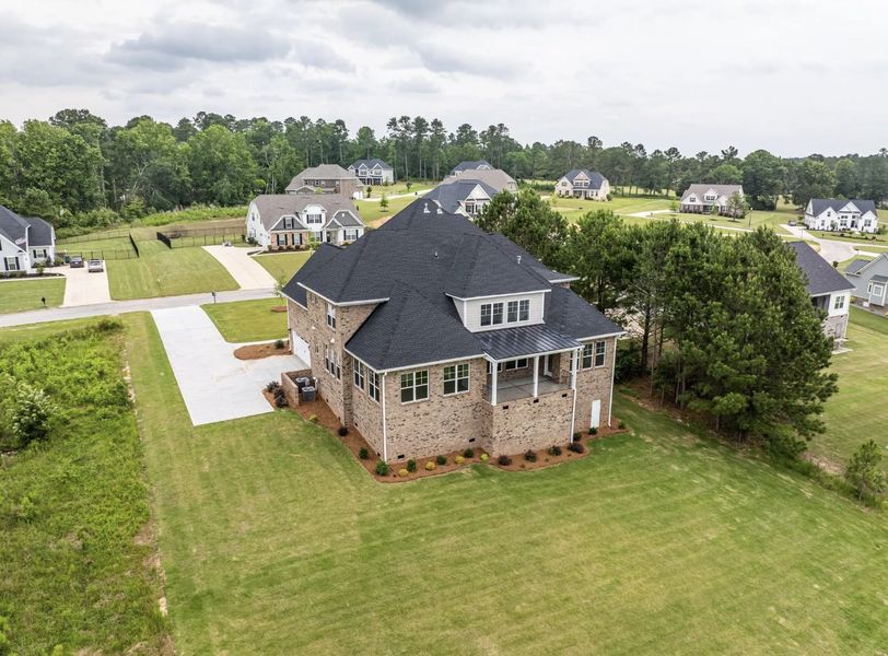 Front exterior of a new home in Mount Vintage, North Augusta, SC, highlighting curb appeal (Image 29).