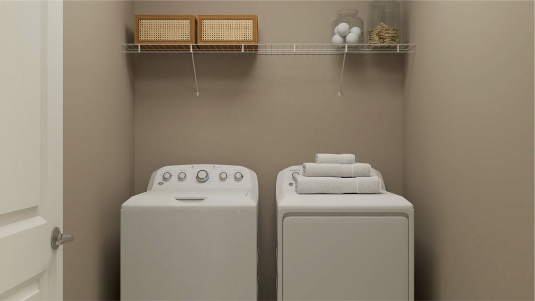 Vail laundry room