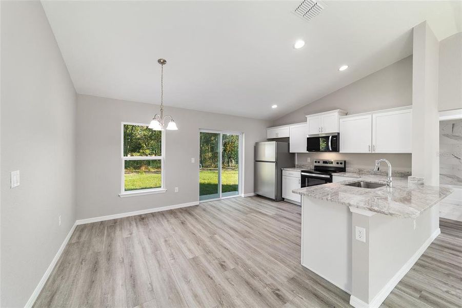 Furnished interior view inside a new home in , Ocala (Image 6).