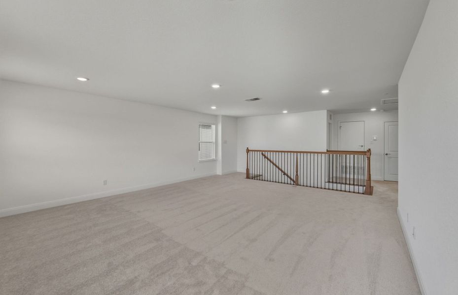 Spacious, unfurnished interior of a new home in Patterson Ranch, Georgetown (Image 30). Spacious, unfurnished interior of a new home in Patterson Ranch, Georgetown (Image 30).