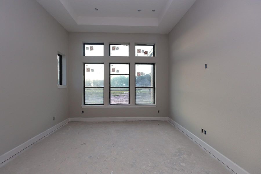 In-progress construction of a new home in The Highlands Encore - Tranquil Collection, Porter, TX (Image 10).