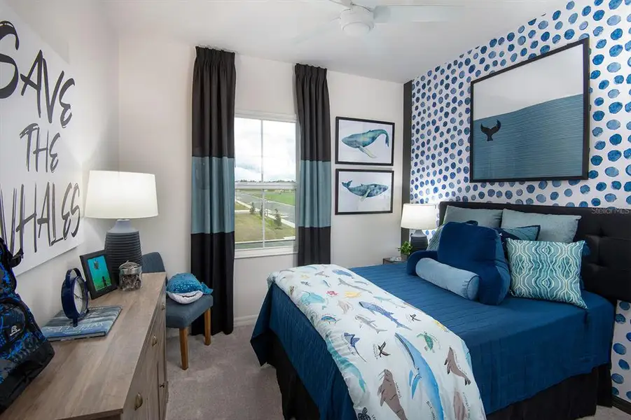 Furnished interior view inside a new home in , Apopka (Image 4).