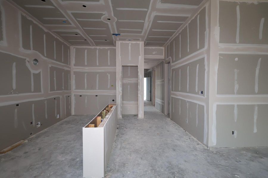 In-progress construction of a new home in Bridgeland Central: Emerald Heights - Enclave Collection, Cypress, TX (Image 6).