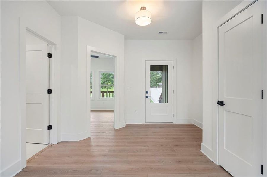 Spacious, unfurnished interior of a new home in , Hiram (Image 42).
