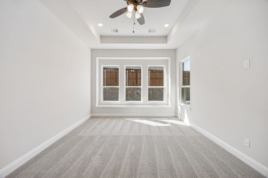 Spacious, unfurnished interior of a new home in Westside Preserve, Midlothian (Image 45).
