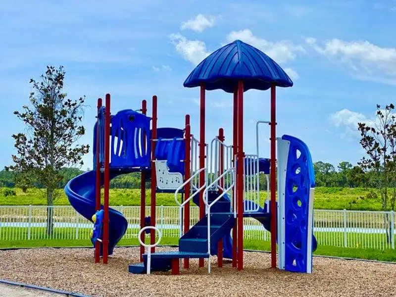 out side child play area