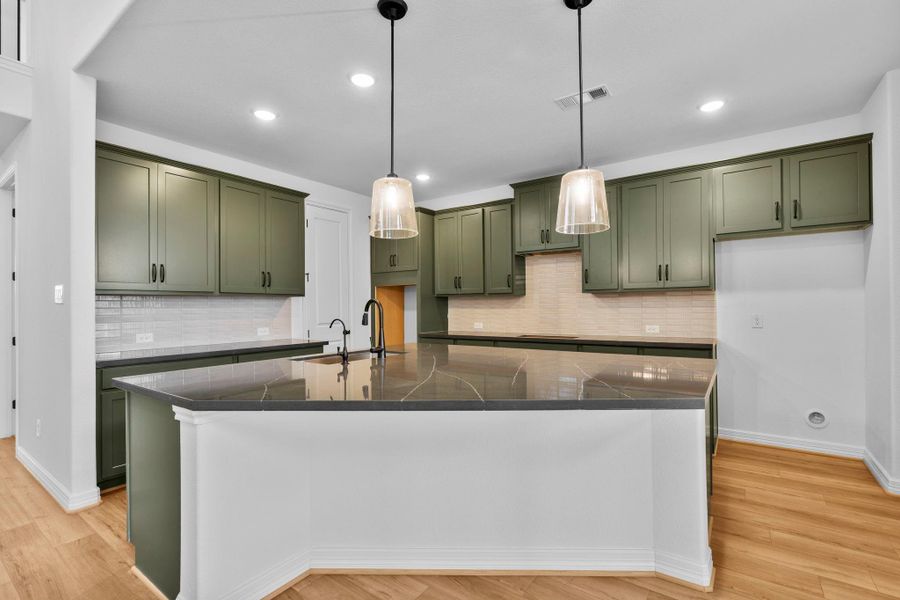 Furnished interior view inside a new home in Austin Point, Richmond (Image 14).