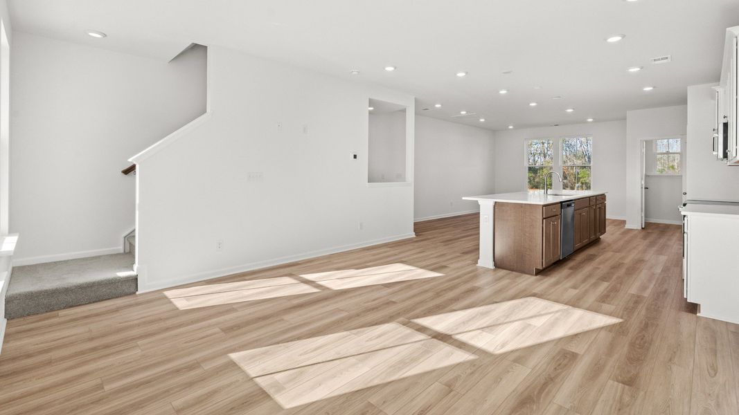 Furnished interior view inside a new home in Seabreeze Crossing, Little River (Image 10).