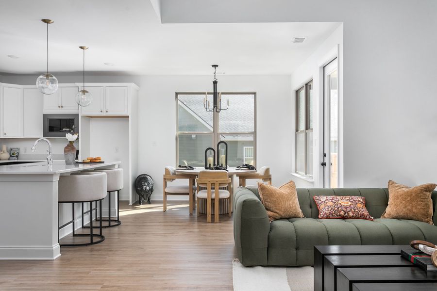 Representative furnished interior of a home built from the The Camden by Greentech Homes LLC in Nature's Cove, Ooltewah (Image 16).