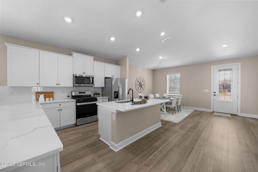 Furnished interior view inside a new home in Jennings Farm, Middleburg (Image 12).