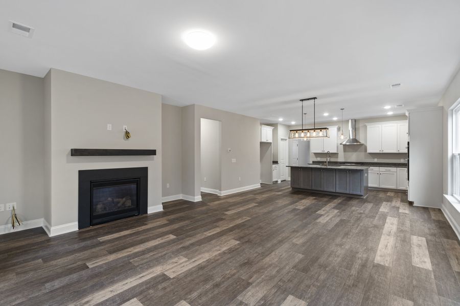 Representative unfurnished interior of a home built from the Morgan by Center Park Homes in Sweetbay Cove, Summerville (Image 7). Representative unfurnished interior of a home built from the Morgan by Center Park Homes in Sweetbay Cove, Summerville (Image 7).