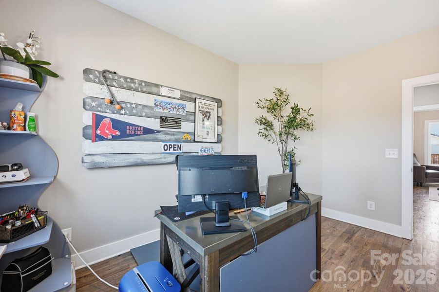 Bedroom 3 (currently in use as an office)