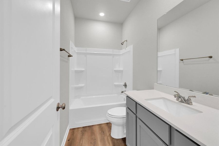 Furnished interior view inside a new home in La Segarra 40', Brookshire (Image 4). Furnished interior view inside a new home in La Segarra 40', Brookshire (Image 4).