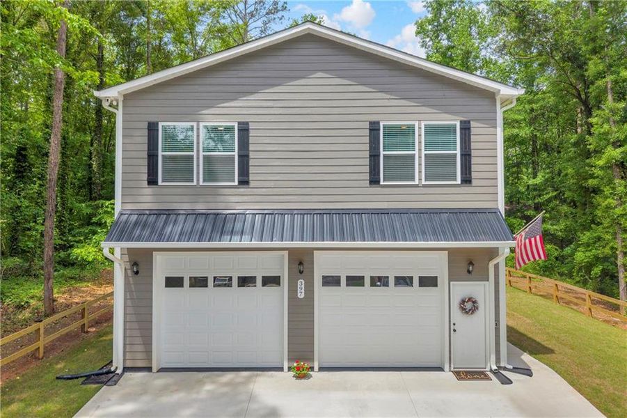 Front exterior of a new home in , Lavonia, GA, highlighting curb appeal (Image 26).