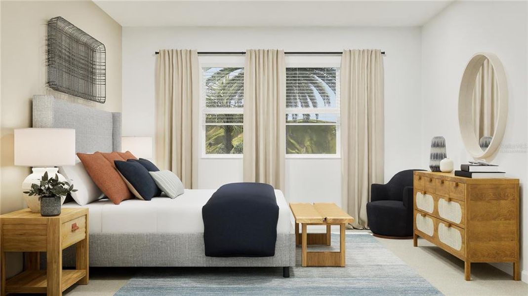 Furnished interior view inside a new home in , Dundee (Image 10). Furnished interior view inside a new home in , Dundee (Image 10).