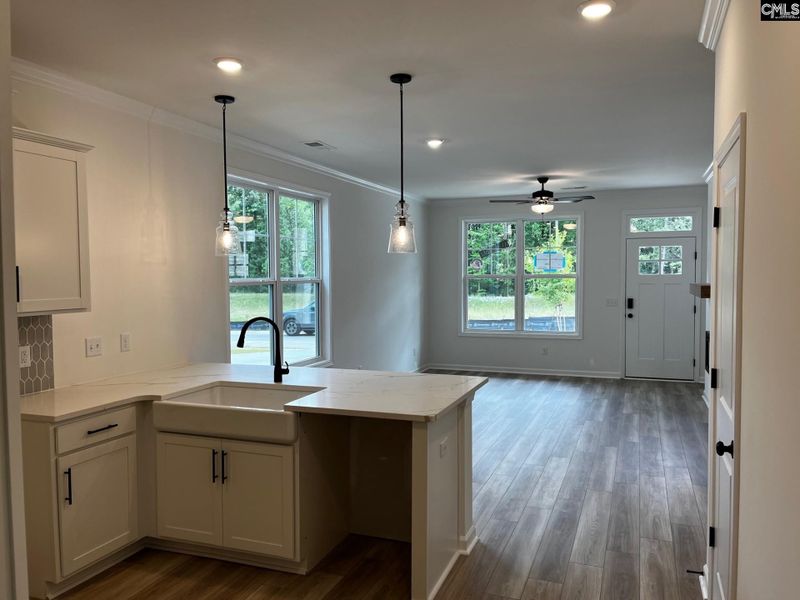 Furnished interior view inside a new home in Blythewood Farms, Blythewood (Image 6).