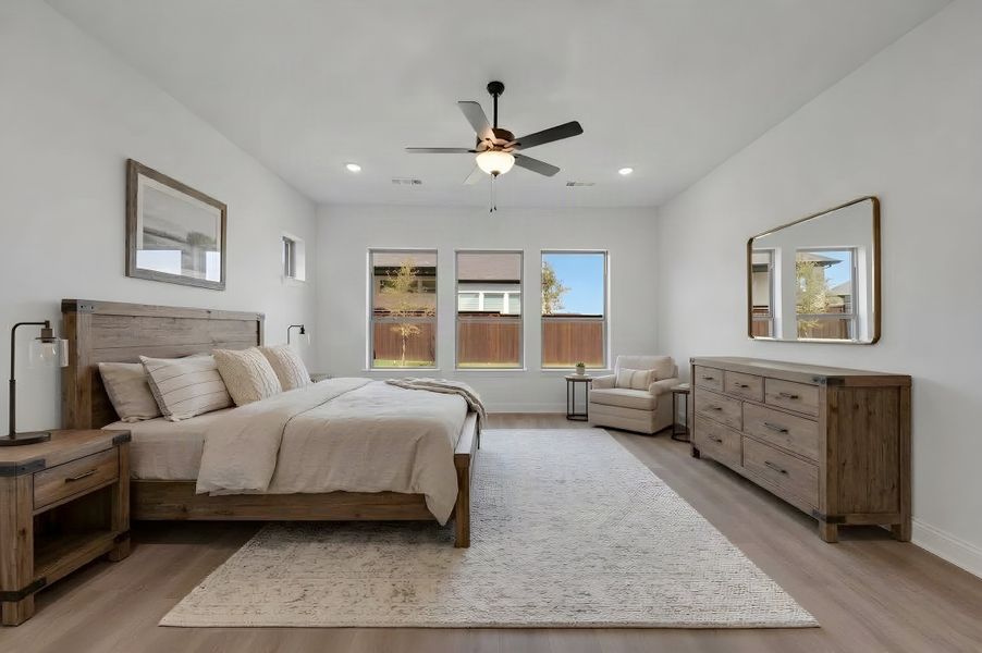 Furnished interior view inside a new home in The Ridge at Northlake, Northlake (Image 7).