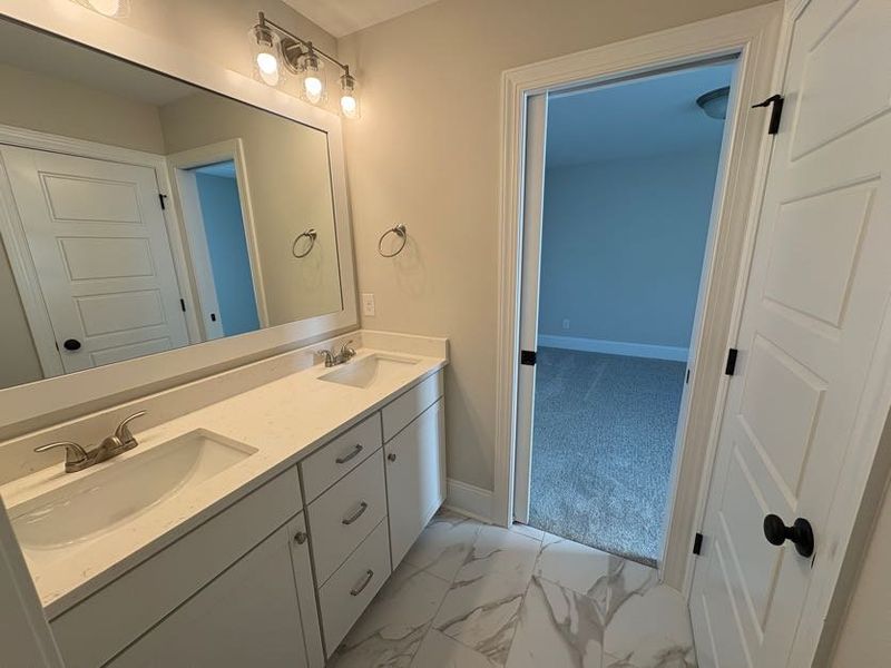 Furnished interior view inside a new home in Riverside Cove, Wilmington (Image 14).