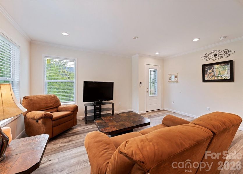Furnished interior view inside a new home in , Maggie Valley (Image 11).