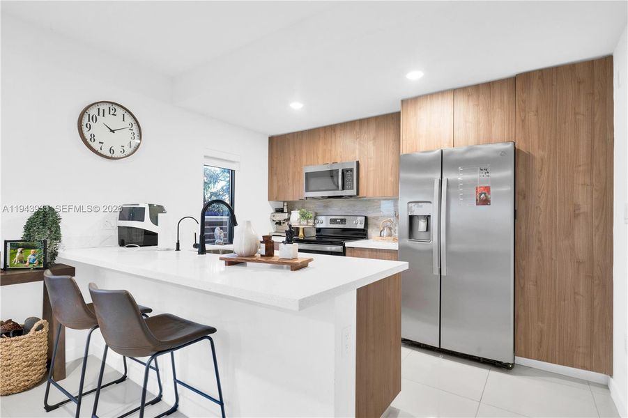 Furnished interior view inside a new home in , Florida City (Image 27).