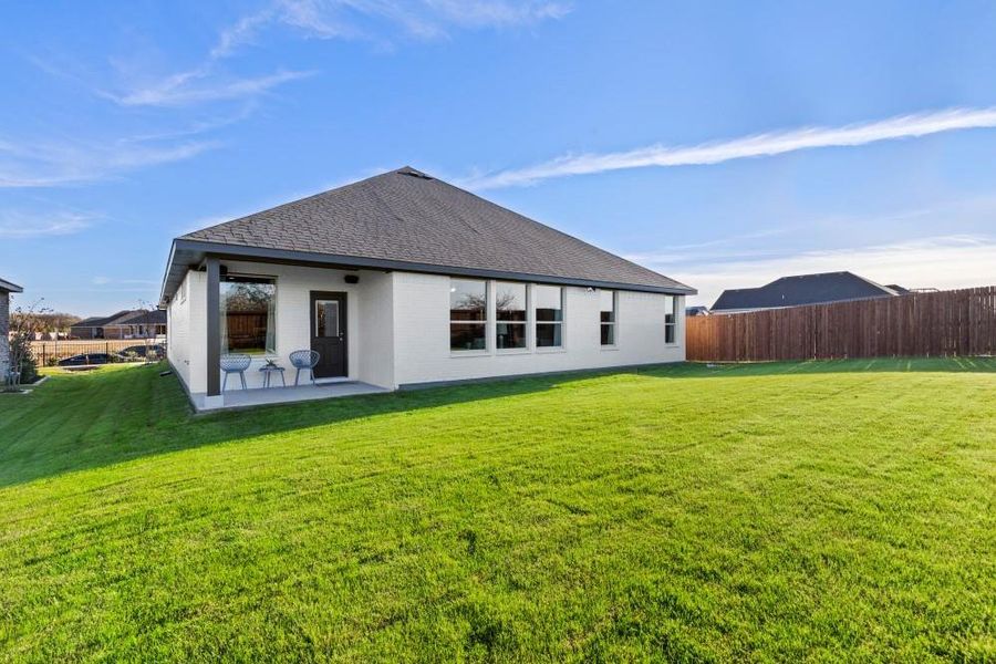 Patio - All Home and community information, including pricing, included features, terms, availability and amenities, are subject to change at any time without notice or obligation. All Drawings, pictures, photographs, video, square footages, floor plans, elevations, features, colors and sizes are approximate for illustration purposes only and will vary from the homes as built.