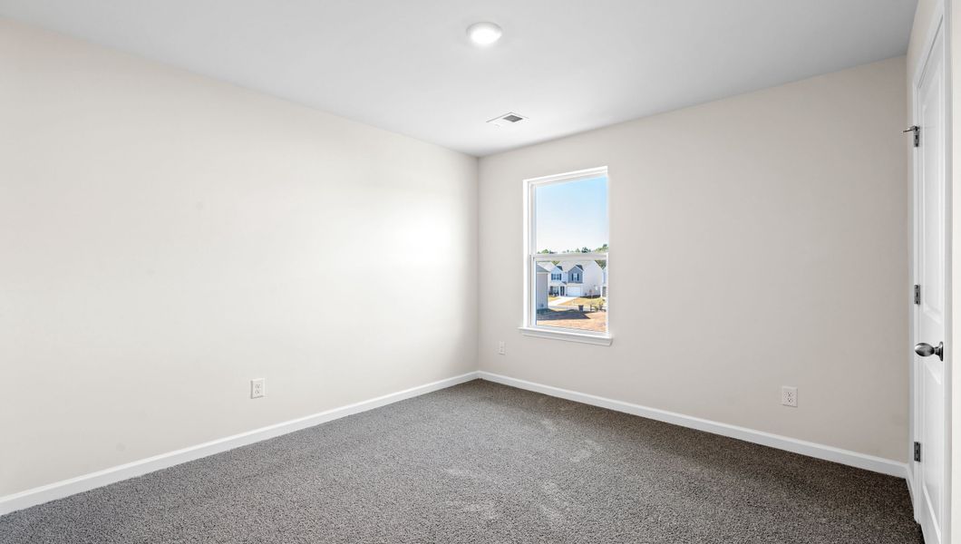 Spacious, unfurnished interior of a new home in Foxbank, Gray Court (Image 25). Spacious, unfurnished interior of a new home in Foxbank, Gray Court (Image 25).