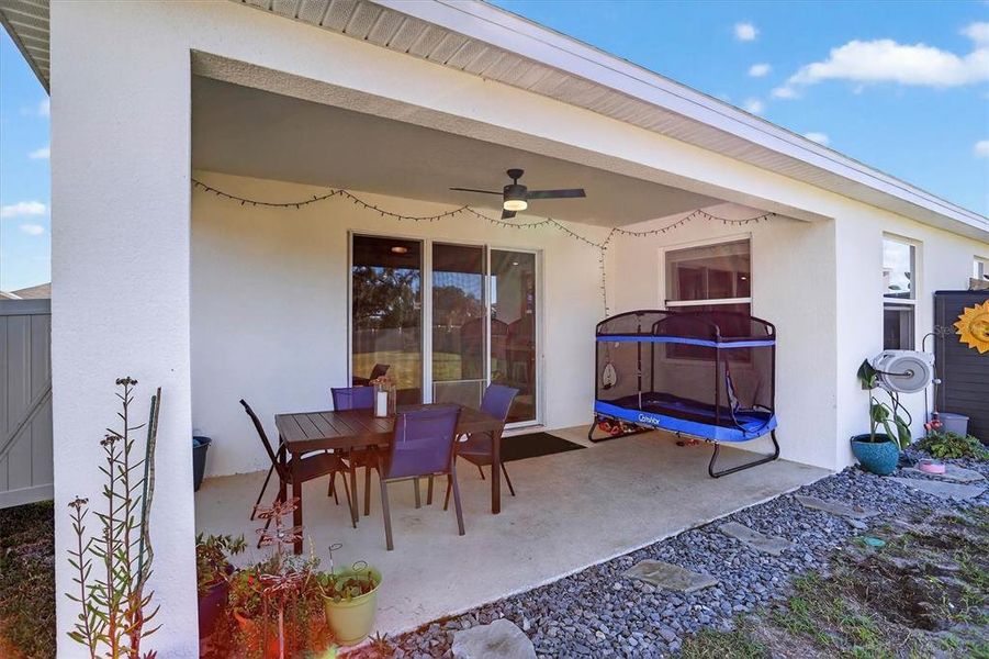 Exterior details and patio area of a home in , Wesley Chapel (Image 2). Exterior details and patio area of a home in , Wesley Chapel (Image 2).