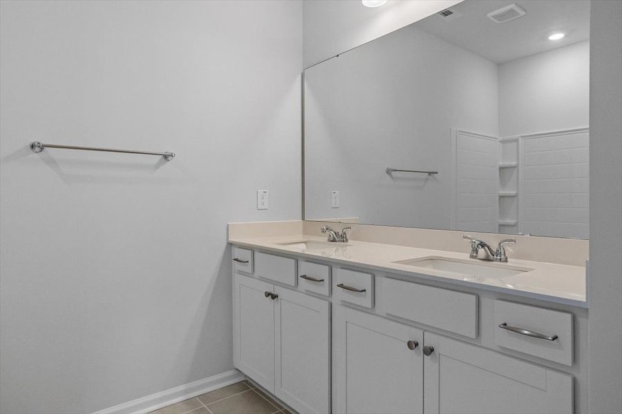 Furnished interior view inside a new home in Renaissance at White Oak, Garner (Image 10).