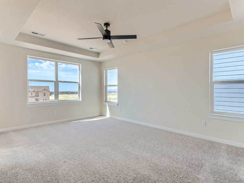 Representative Photo of Primary Bedroom for Plan C412