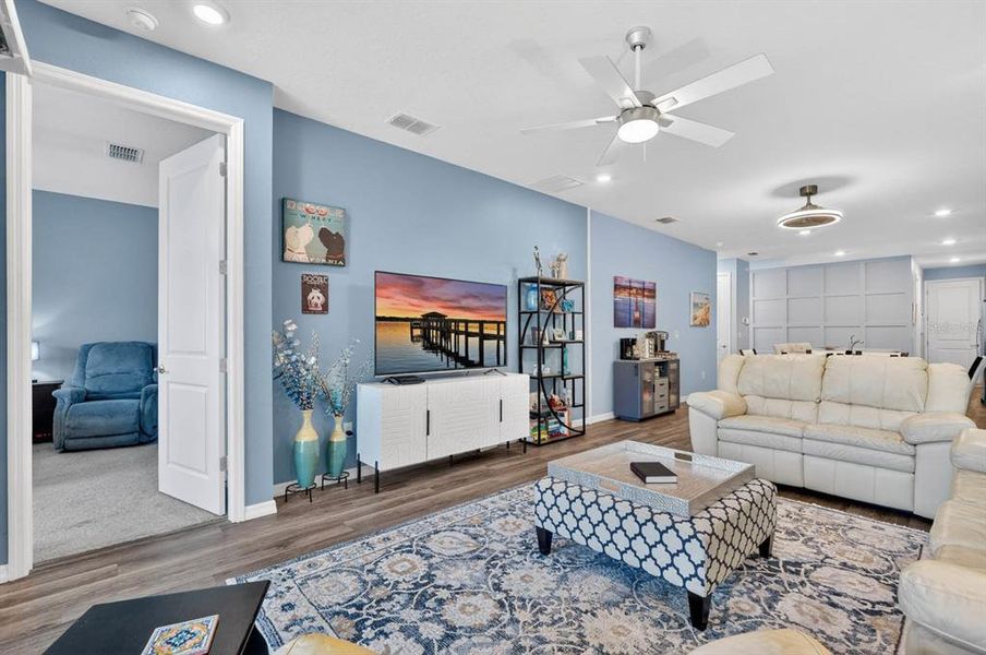 Furnished interior view inside a new home in Halifax Plantation Villas, Ormond Beach (Image 10).
