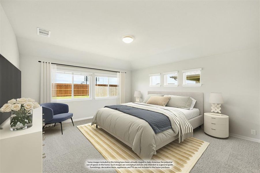 Furnished interior view inside a new home in Heartland Elements, Crandall (Image 17). Furnished interior view inside a new home in Heartland Elements, Crandall (Image 17).