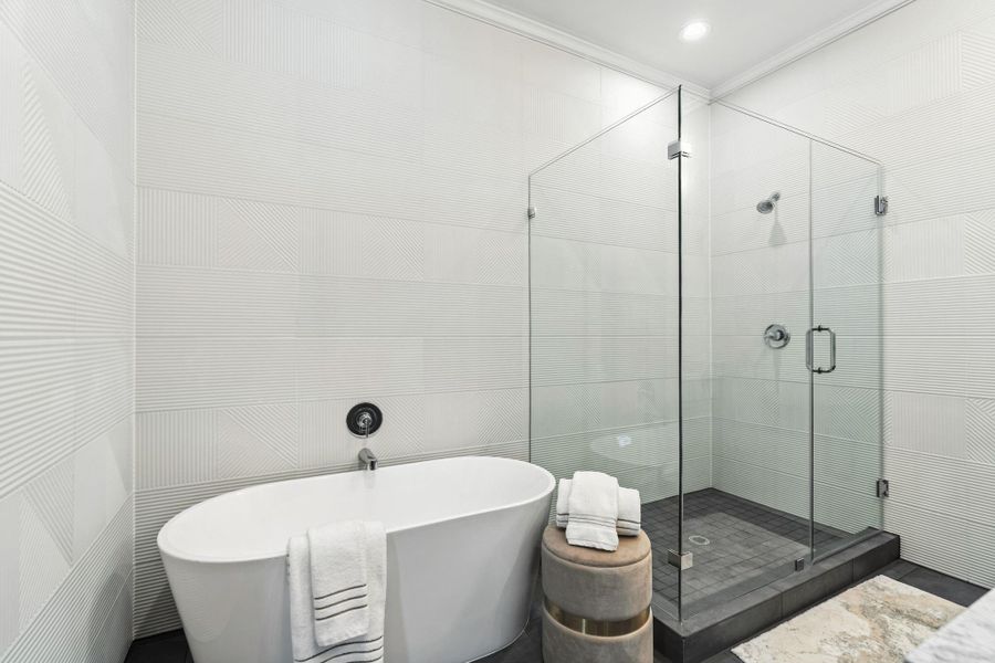 Primary Spa Like Bathroom