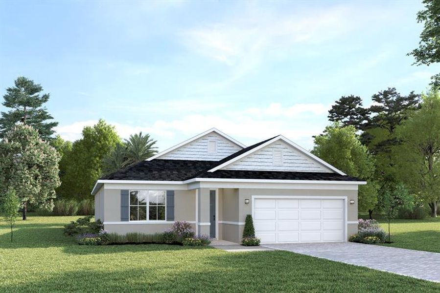 Front exterior of a home in the Brighton community, located in Venice, FL (Image 7). Front exterior of a home in the Brighton community, located in Venice, FL (Image 7).