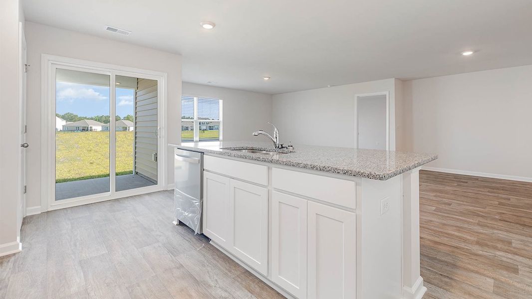 Furnished interior view inside a new home in Hunter's Branch, Hopkins (Image 7).