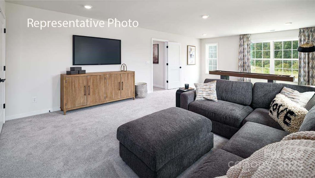 Furnished interior view inside a new home in Sanctuary at Southgate, Indian Trail (Image 22).