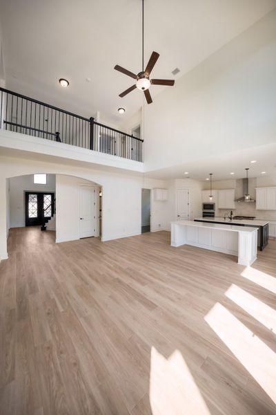 Representative unfurnished interior of a home built from the The Travis by Whitestone Custom Homes in Johnson Ranch, Bulverde (Image 41).