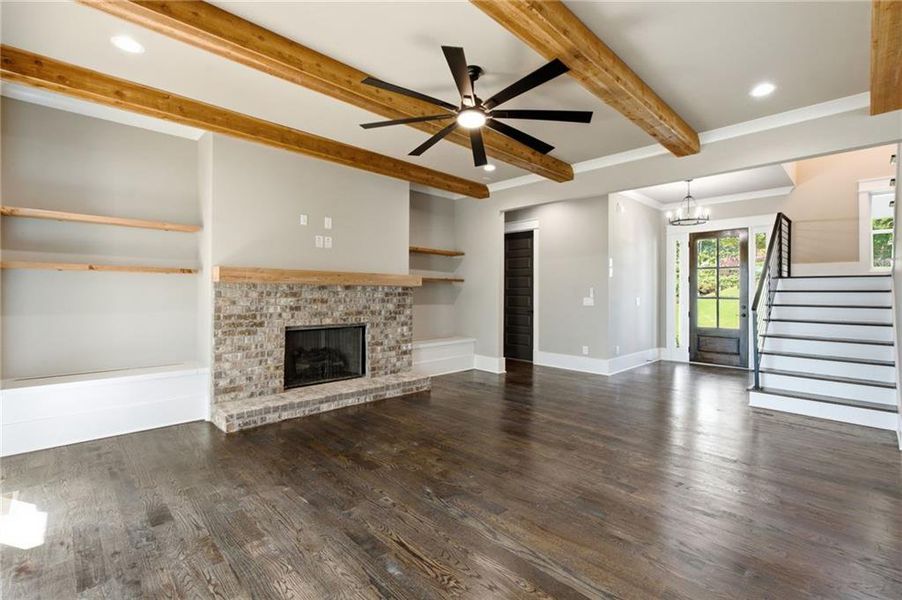 Spacious, unfurnished interior of a new home in , Flowery Branch (Image 68). Spacious, unfurnished interior of a new home in , Flowery Branch (Image 68).