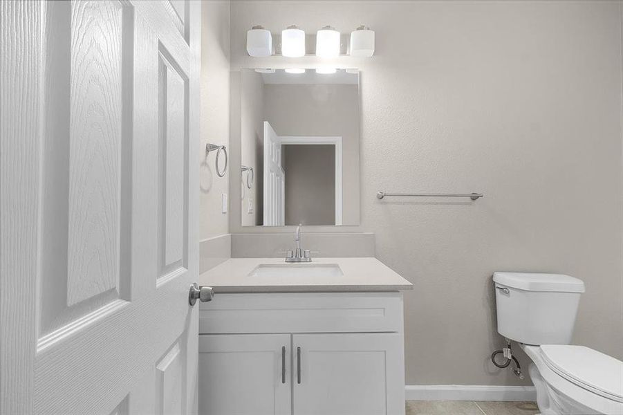 Furnished interior view inside a new home in , Fort Worth (Image 15). Furnished interior view inside a new home in , Fort Worth (Image 15).