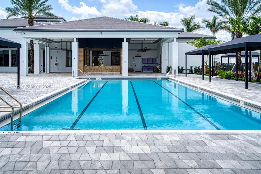 Exterior details and patio area of a home in Lotus Edge, Boca Raton (Image 36). Exterior details and patio area of a home in Lotus Edge, Boca Raton (Image 36).