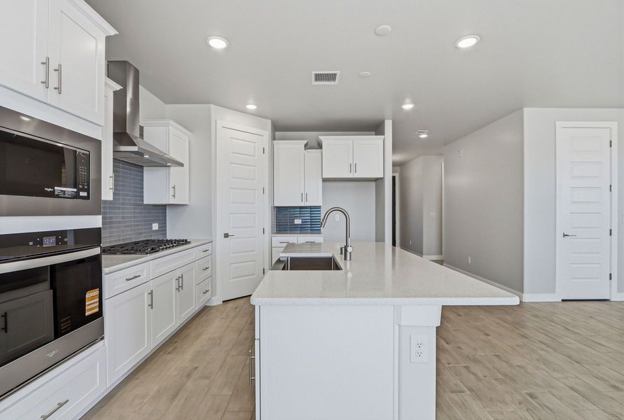 Furnished interior view inside a new home in Emerald Estates, El Paso (Image 10).