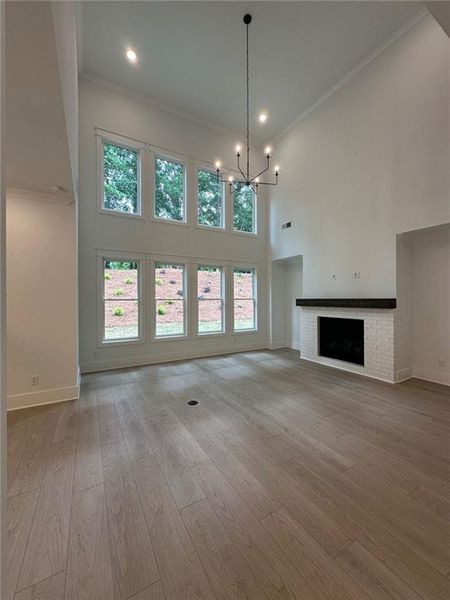 Spacious, unfurnished interior of a new home in Lanesborough, Marietta (Image 6). Spacious, unfurnished interior of a new home in Lanesborough, Marietta (Image 6).